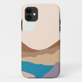 Funda Para iPhone 11 arte de montaña