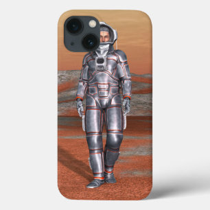 Funda Para iPhone 13 Arte de paisaje de planeta surrealista viajero cós