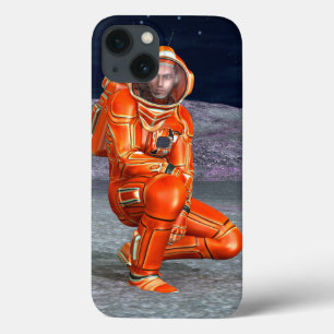 Funda Para iPhone 13 Arte de paisaje de planeta surrealista viajero cós