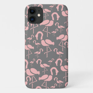 Funda Para iPhone 11 Arte de pájaro Fun Pink