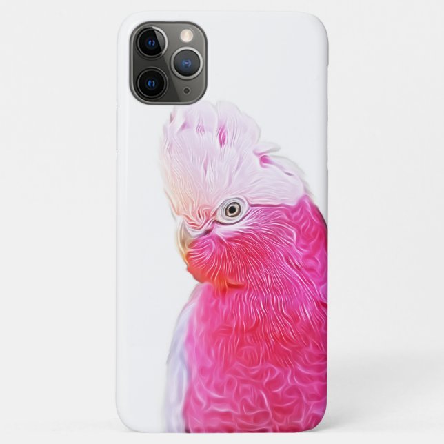 Funda De Case-Mate Para iPhone Arte de pájaros loro (Reverso)