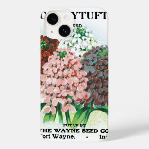 Funda Para iPhone 14 De Case-Mate Arte de Paquete de Semillas Antiguas, Flores de Ja