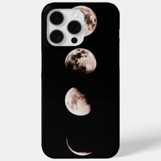 Funda Para iPhone 15 Pro Max Arte de pared de fases lunares - Decoración celest