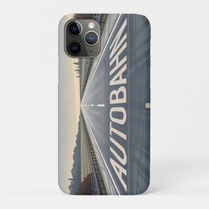 Funda Para iPhone 11 Pro Arte de perspectiva infinita de la autopista Autob