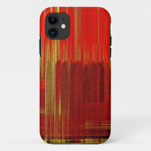 Funda Para iPhone 11 Arte de pintura roja - estuche para iPhone