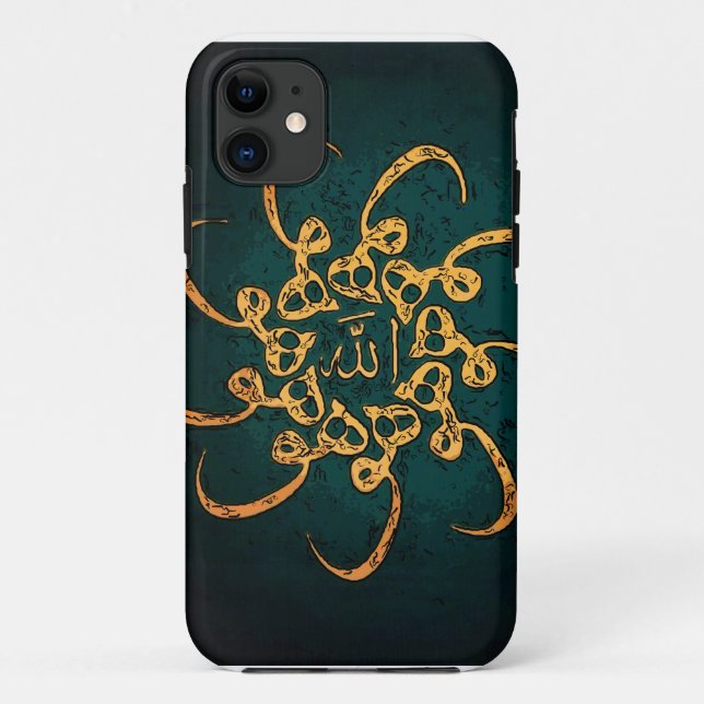 Funda De Case-Mate Para iPhone Arte de Sufi - Hu (Reverso)