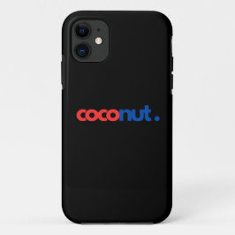 Funda Para iPhone 11 Arte de Tipografía de Coco de Colores