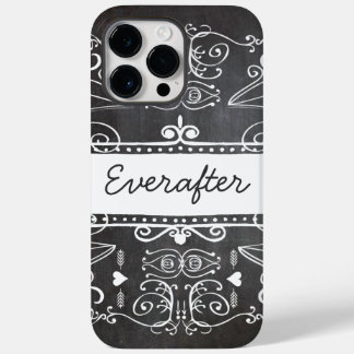 Funda Para iPhone 14 Pro Max De Case-Mate Arte de tipografía en el tablero del Everafter
