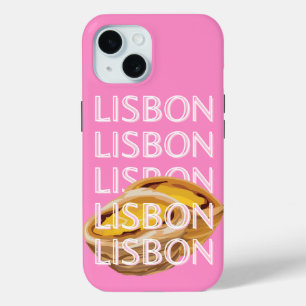 Funda Para iPhone 15 Arte de viajes en Lisboa, arte de viajes de verano