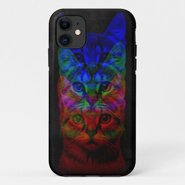 FUNDA DE Case-Mate PARA iPhone ARTE DEL CAT DEL INCONFORMISTA (Reverso)