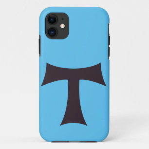 Funda Para iPhone 11 Arte del símbolo de la fe franciscana de la cruz d