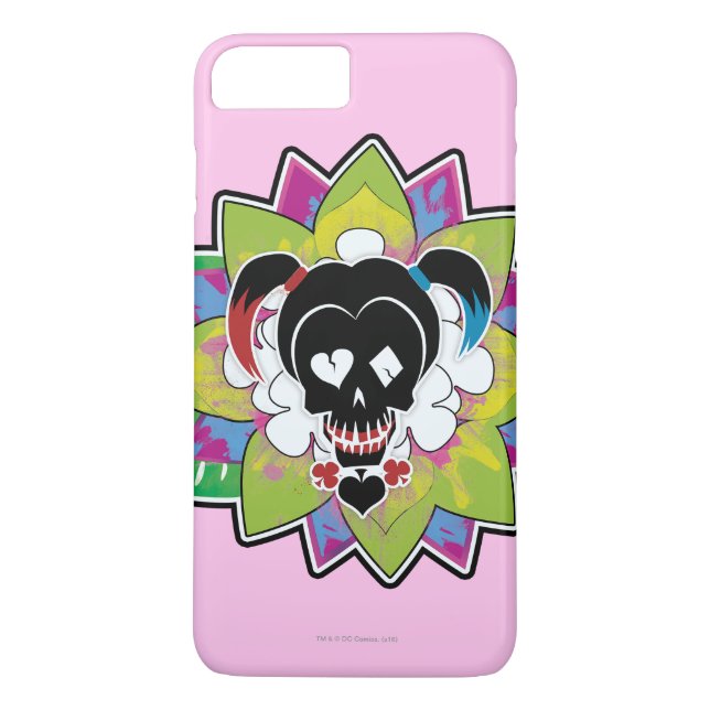 Funda De Case-Mate Para iPhone Arte del tatuaje del cráneo del pelotón el | (Reverso)