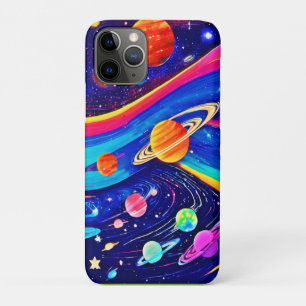 Funda Para iPhone 11 Pro Arte del Universo Vibrante