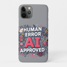 Funda Para iPhone 11 Pro Arte digital aprobado por IA con error humano
