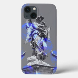 Funda Para iPhone 13 Arte digital de esculturas trazos de pincel de col
