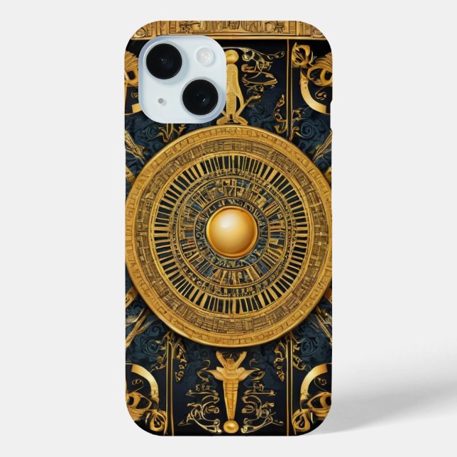Funda De Case-Mate Para iPhone Arte Egipcio  (Reverso )