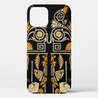 Funda Para iPhone 12 Arte egipcio frontera oro tradicional crear mano