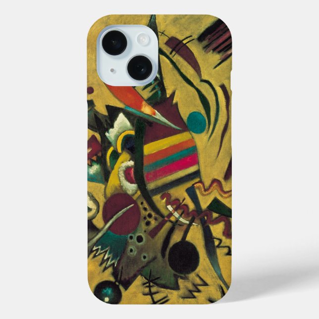 Funda De Case-Mate Para iPhone Arte expresionista abstracto moderno de Kandinsky (Reverso )