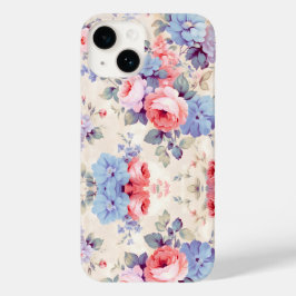 Funda Para iPhone 14 De Case-Mate Arte floral colorido