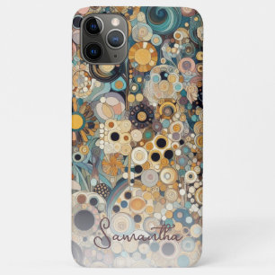 Funda Para iPhone 11 Pro Max Arte Floral Personalizado de Estilo Modernista Ant