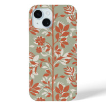 Arte floral poético coral salvia botánica chic