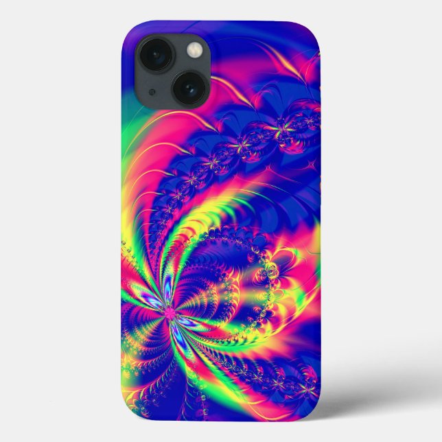 Funda De Case-Mate Para iPhone Arte fractal 52 (Reverso)