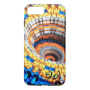 Funda Para iPhone 8 Plus/7 Plus Arte fractal 78