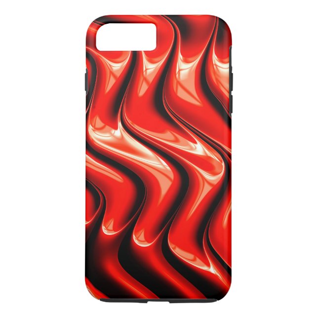 Funda De Case-Mate Para iPhone Arte fractal 85 (Reverso)
