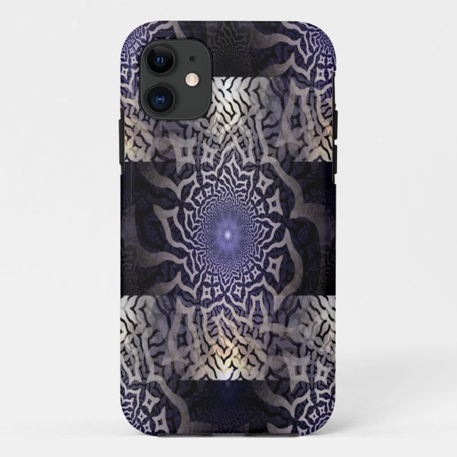 Funda De Case-Mate Para iPhone ARTE fractal de apofisis (Reverso)