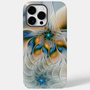 Funda Para iPhone 14 Pro Max De Case-Mate Arte fractal de fantasía abstracta y elevada con a