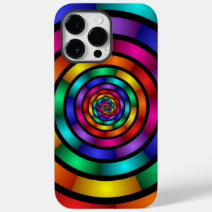 Funda Para iPhone 14 Pro Max De Case-Mate Arte fractal moderno y psicodélico