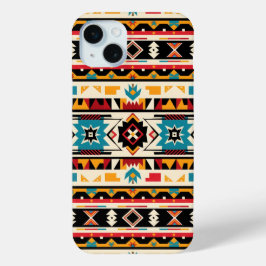 Funda Para iPhone 15 Mini Arte geométrico del suroeste