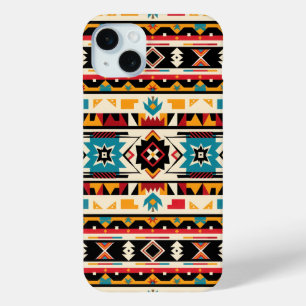 Funda Para iPhone 15 Mini Arte geométrico del suroeste