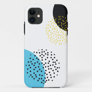 Funda Para iPhone 11 Arte geométrico moderno, sencillo, divertido, de e