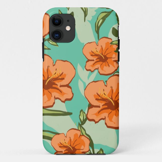 FUNDA DE Case-Mate PARA iPhone ARTE HAWAIANO (Reverso)