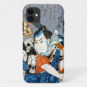 title_seo2 Arte japonés fresco del cráneo del samurai del