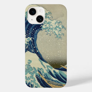Funda Para iPhone 14 De Case-Mate Arte japonés vintage, la gran ola de Hokusai