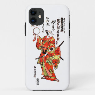 Funda Para iPhone 11 Arte japonés vintage - Samurai