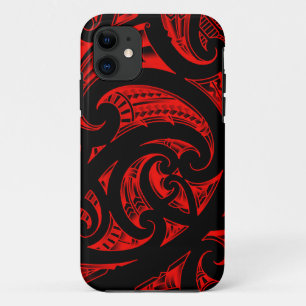 Funda Para iPhone 11 Arte maorí tradicional de Kirituhi de Nueva