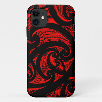 Funda Para iPhone 11 Arte maorí tradicional de Kirituhi de Nueva