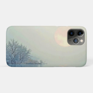 Funda Para iPhone 11 Pro Arte matutino pacífico de invierno