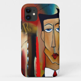 Funda Para iPhone 11 arte merger-abstracto