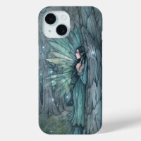 Arte místico de hadas del bosque oscuro fantástico