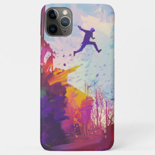 Funda Para iPhone 11 Pro Max Arte moderno de freestyle de parkour urbano libre