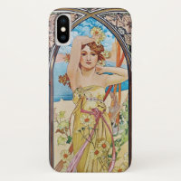 Arte Nouveau de la alba de Alfonso Mucha