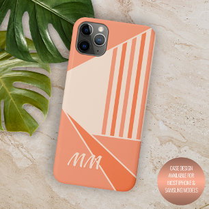 Funda Para iPhone 11 Pro Max Arte personalizado soleado de verano naranja