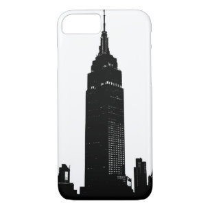 Funda Para iPhone 8/7 Arte pop blanco y negro en Nueva York