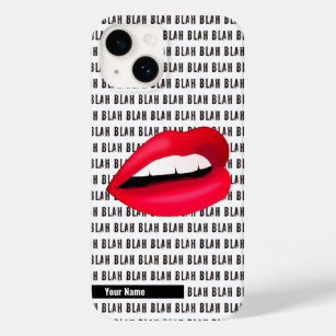 Funda Para iPhone 14 De Case-Mate Arte pop de "Blah Blah"