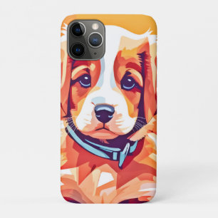 Funda Para iPhone 11 Pro Arte pop de cachorro curado