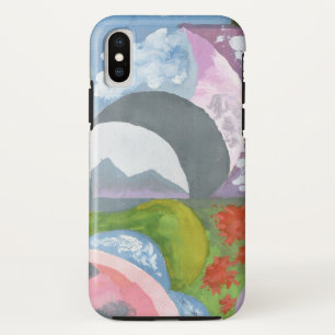 Funda Para iPhone X Arte popular de observación de AnyaC